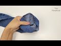 ♻️ 6 Brillant ways to shorten your Jeans with clever sewing tips and tricks