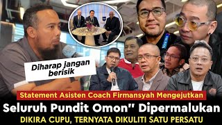 Asisten Coach Firmansyah Ajari Pundit Omon\