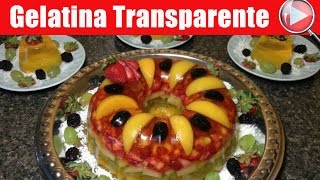 Gelatina Transparente con Frutas | Para el Dia de las Madres - Recetas en Casayfamiliatv