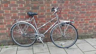 700c NIGEL DEAN MUSE BIKES Cro-Moly Hybrid BIKE Commuter Town BICYCLE (5572)