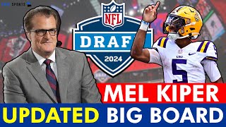 Mel Kiper UPDATED 2024 NFL Draft Big Board: Top 25 NFL Draft Prospect Rankings Ft. Jayden Daniels