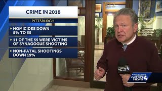 Homicides are down in Pittsburgh, new crime statistics show