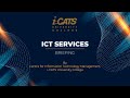 [Briefing] ICT Services Briefing for New Student Intakes by CITM, i-CATS UC