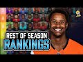 Rest Of Season Fantasy Football Rankings (Every Position)