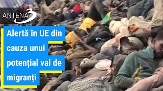 Alertă în UE din cauza unui potențial val de migranți