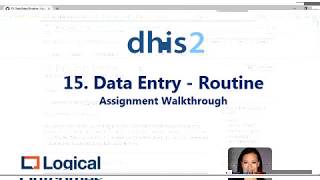 Assignment Walkthrough: 15. Data Entry - Routine