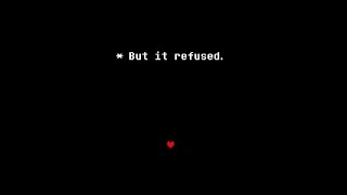 But it refused.