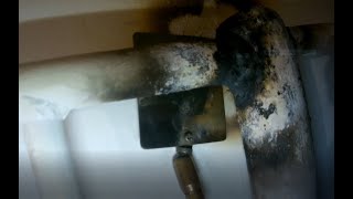 Газосварка ЖКХ. Приехали заварить свищ . Но что то пошло не так Gas welding