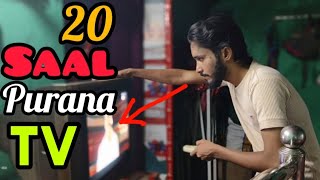 20 Saal Purana TV 📺😱 #vlog #viralvideo #tv #oldisgold #video #trending #explore