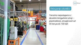 Brizganje plastike, pakiranje in montaža plastičnih izdelkov PoMI plast