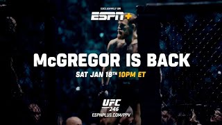 UFC 246: McGregor vs Cerrone ESPN Debut Promo