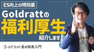 仕事が楽しい！ES（従業員満足度）向上の特効薬「Goldrattの福利厚生」とは？