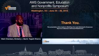 AWS Symposium - Washington, DC | Driving Innovation with Open Data