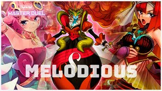 MELODIOUS Pure. One Card Combos, Anti Nibiru, Droll and Impermanence.