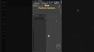 Make Particle follow a curve in Blender| #blender3d #artofabhi #shorts #blendertips #AOAShorts #tips