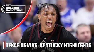 SEC Tournament Quarterfinals: Texas A&M vs. Kentucky Wildcats |  Game Highlights