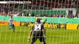 DFB-Pokal: 1. FC Heidenheim - SV Werder Bremen