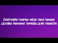 malang angaoba diana moirangthem ft. felix yumnam lyrics