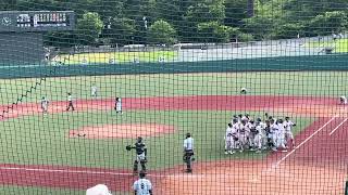 2023福島県高校野球大会決勝　学法石川VS聖光学院　聖光10回裏サヨナラ勝ち