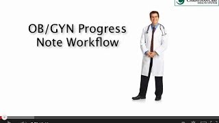 OB/GYN Progress Note Workflow