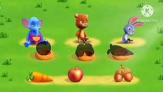 Animal Cartoons | Rabbit | Elephant | Beer | Babysong | Nursery Rhymes and Songs | Kids Toys |