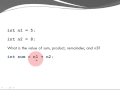 Java Basics - Arithmetic Operators