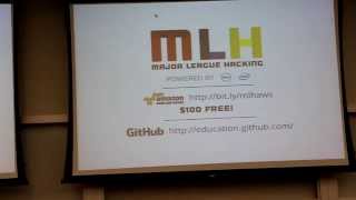 Jonathan Gottfried Speaks at HackPoly Hackathon VLOG 2015 Part 2