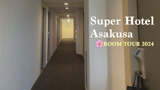 Super Hotel Asakusa Review \u0026 Room Tour 2024