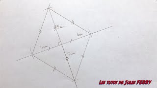 Tracer un losange - CM1 - CM2 - cycle 3