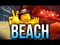 The Strongest Battlegrounds BEACH UPDATE..