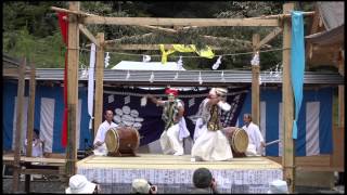 雄勝法印神楽「橋引」葉山神社竣工奉納