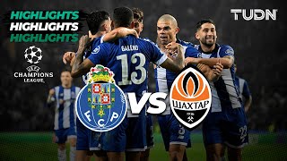 Porto vs Shakhtar - HIGHLIGHTS | UEFA Champions League 2023/24 | TUDN