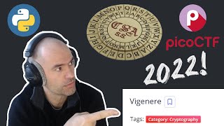 Vigenere Cypher in Python -- picoCTF 2022 Challenge