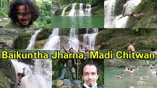 Baikuntha taal madi vlog | Baikuntha jharna Aayodhyapuri | madi trip waterfall \u0026 lake madi chitwan