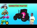 CORRECTION TRACTOR JCB MACHINE