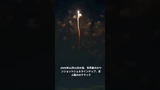 世界最大のクラッカーワンショットシェル日本 2025.01.01