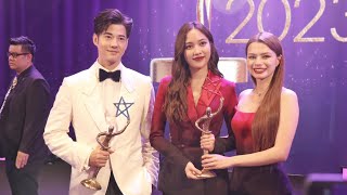 มาริโอ้ คว้า!! นำชาย ฟรีน-เบ็คกี้ สุดเซอร์ไพร้ส์คว้า รางวัล ขวัญใจมหาชน nine entertain awards 2023