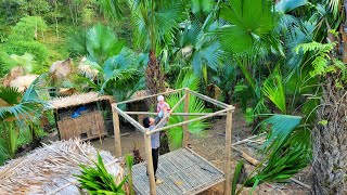 Bamboo hut for resting and eating, single father - Nông Thôn