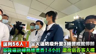 匡列與基隆婦接觸56人！基隆確診婦高雄進香14小時　還夜宿香客大樓 | 台灣新聞 Taiwan 蘋果新聞網