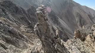 Rock Scrambling, Class 3, On Mt. Idaho, Upper Rest