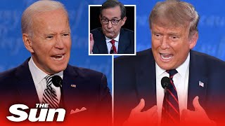First Presidential debate highlights as Trump & Biden descend into uncontrollable row