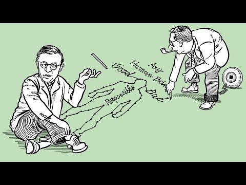 Does Sartre believe in free will?