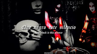 「 nebiros ; octubre negro 」 │ (letra + eng).