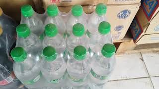 Sprite 250 mL Botol Minuman Ringan - Unboxing Dus