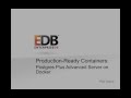 Production-Ready Containers: Part 1 Postgres Plus Advanced Server on Docker
