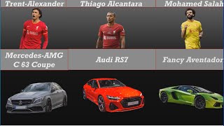 LIVERPOOL PLAYERS and THEIR CARS 2022