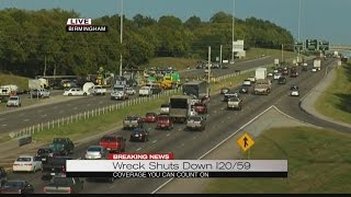 Wreck Shuts Down I 20/59