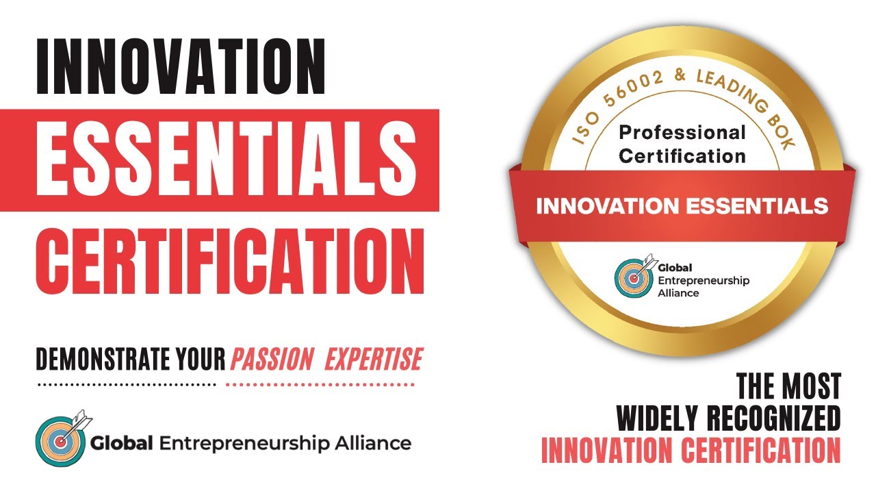 Innovation Essentials Certification - YouTube