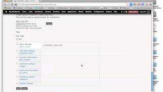 Drupal 7 Tutorial - Adding A Page to Drupal