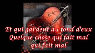 Laam - Je veux chanter pour ceux paroles lyrics karaoke